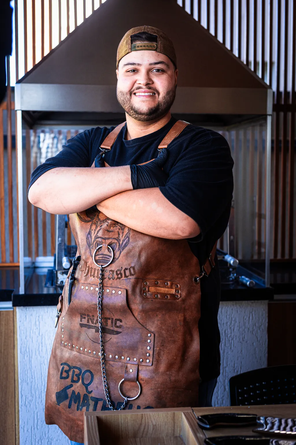 Matheus, chef churrasqueiro